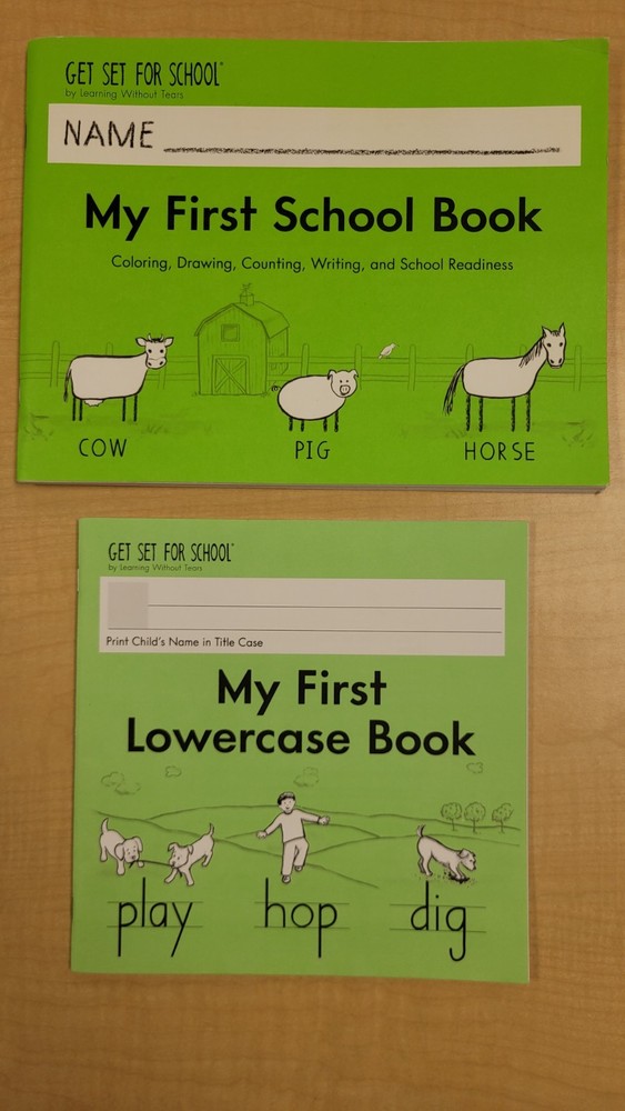 GET SET FOR SCHOOL by Learning Without Tears 웃 My First Book Set