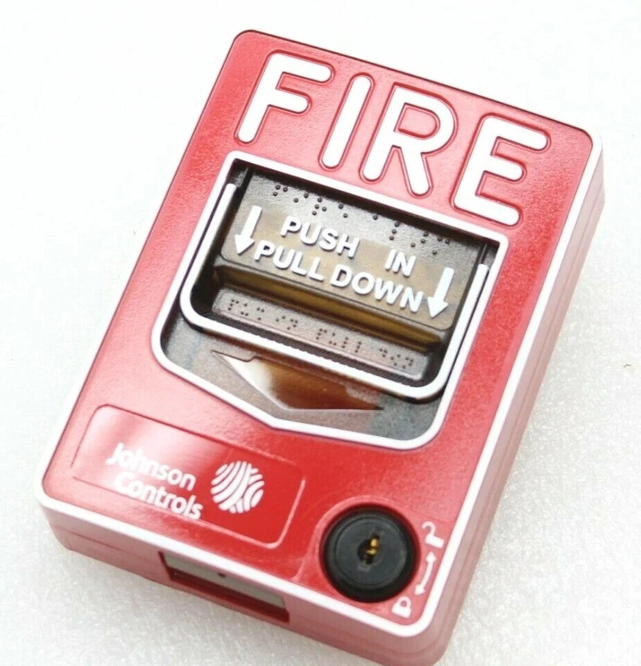 Johnson Controls JBG-12LX Pull Station Manual Addressable Fire Alarm