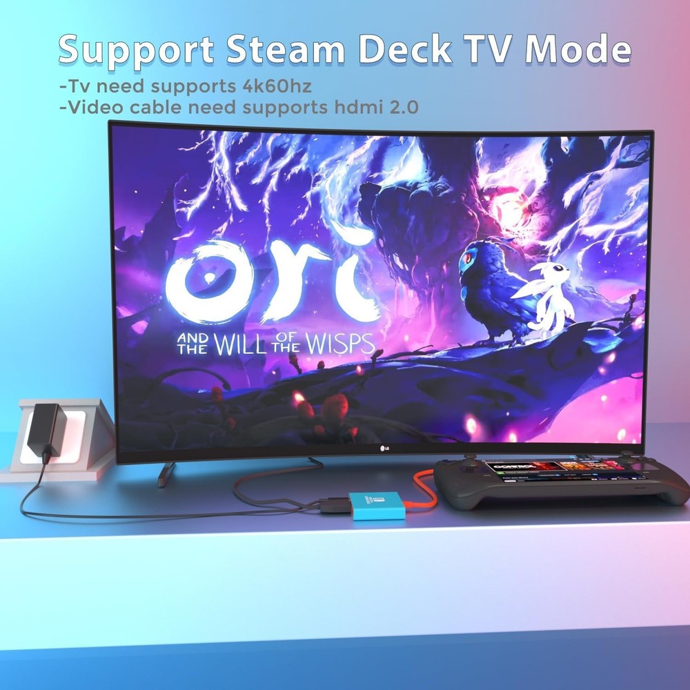 Switch Dock Switch Docking Station for Nintendo, Portable Switch1 TV Adapter ...