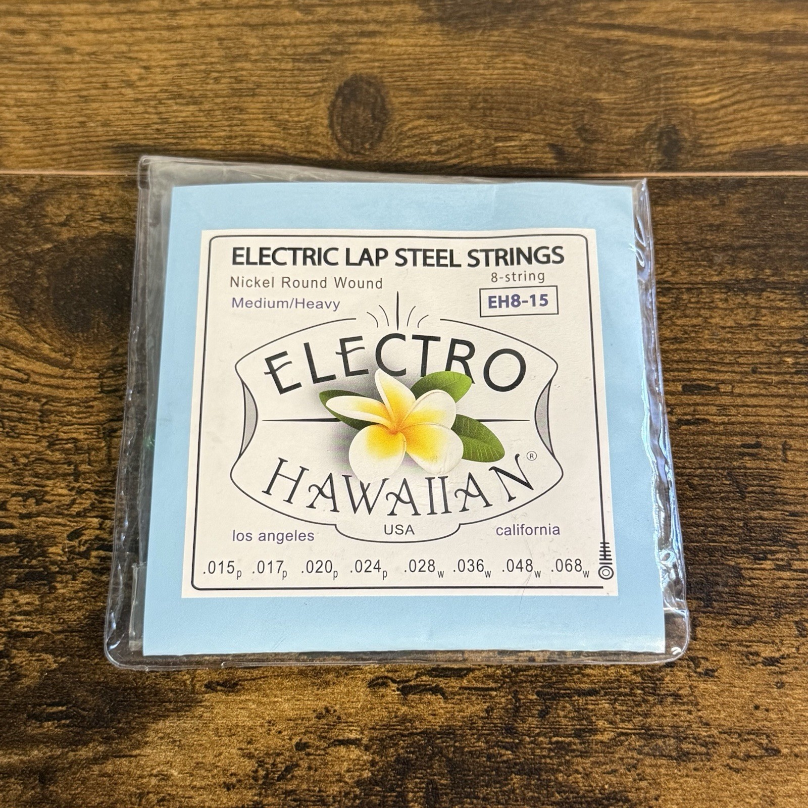 NEW – Electro Hawaiian Lap Steel String for 8-String Lap Steel – Single Set