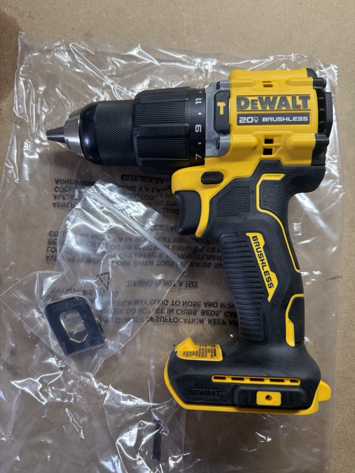 DeWalt DCD799B ATOMIC COMPACT 20V MAX Brushless Cordless 1/2 in. Hammer Drill
