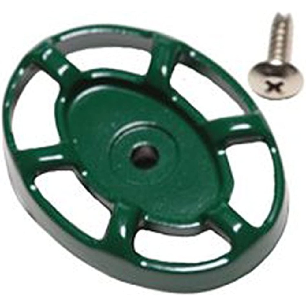 Arrowhead PK1295 Green Rubberized Coated Oval Handle and Self-Tapping Stainless