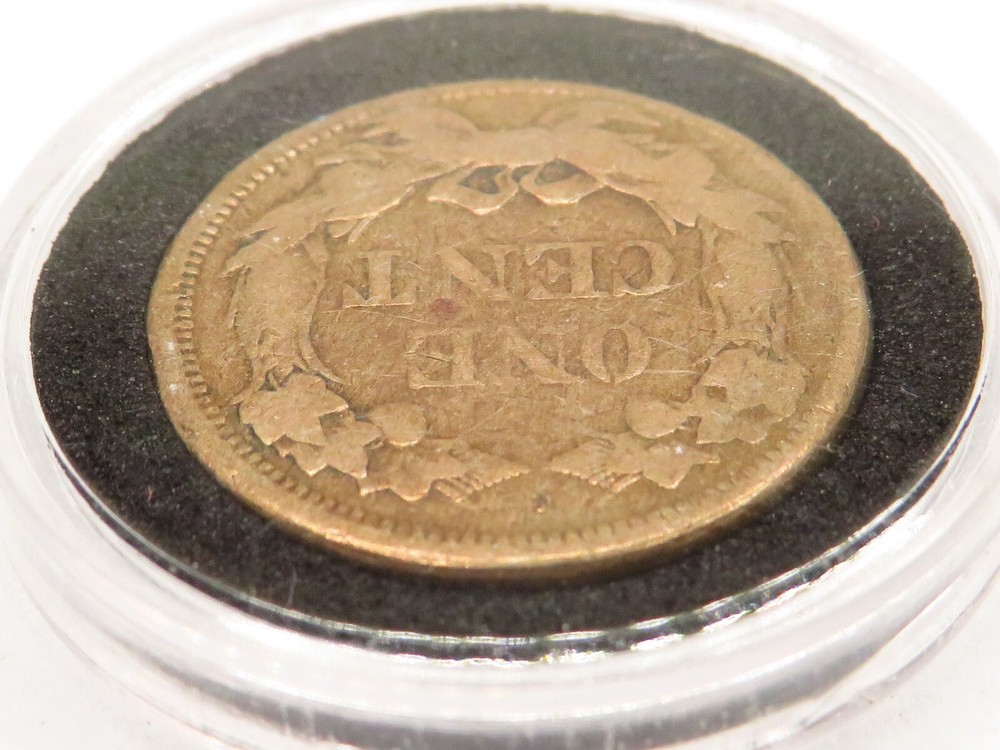 UNITED STATES 1858 FLYING EAGLE ONE CENT - GOOD CONDITION*