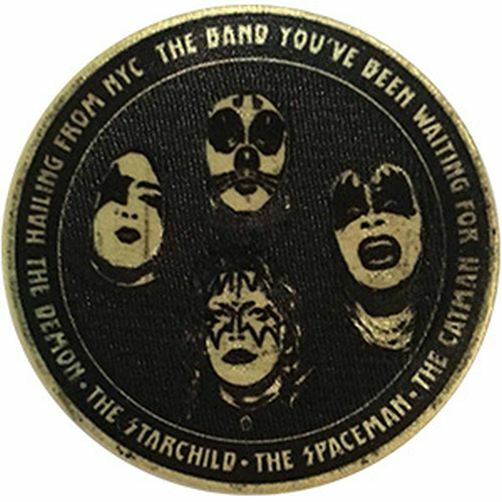 KISS - HAILING FROM NYC - EMBROIDERED PATCH - BRAND NEW - MUSIC BAND 4634