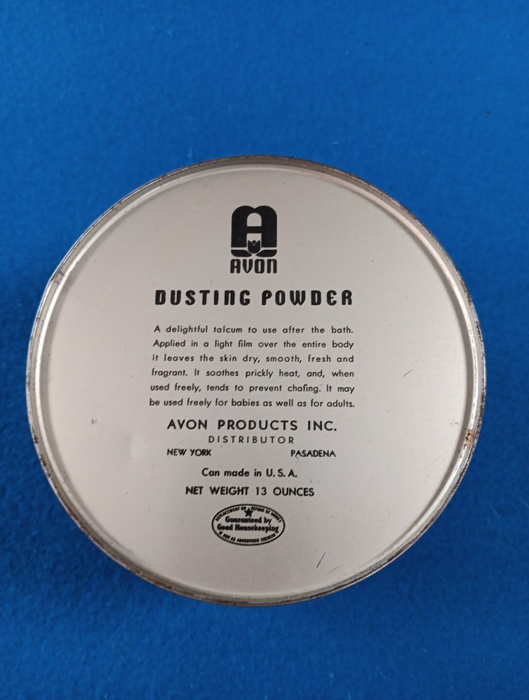 Avon Dusting Powder Tin Only