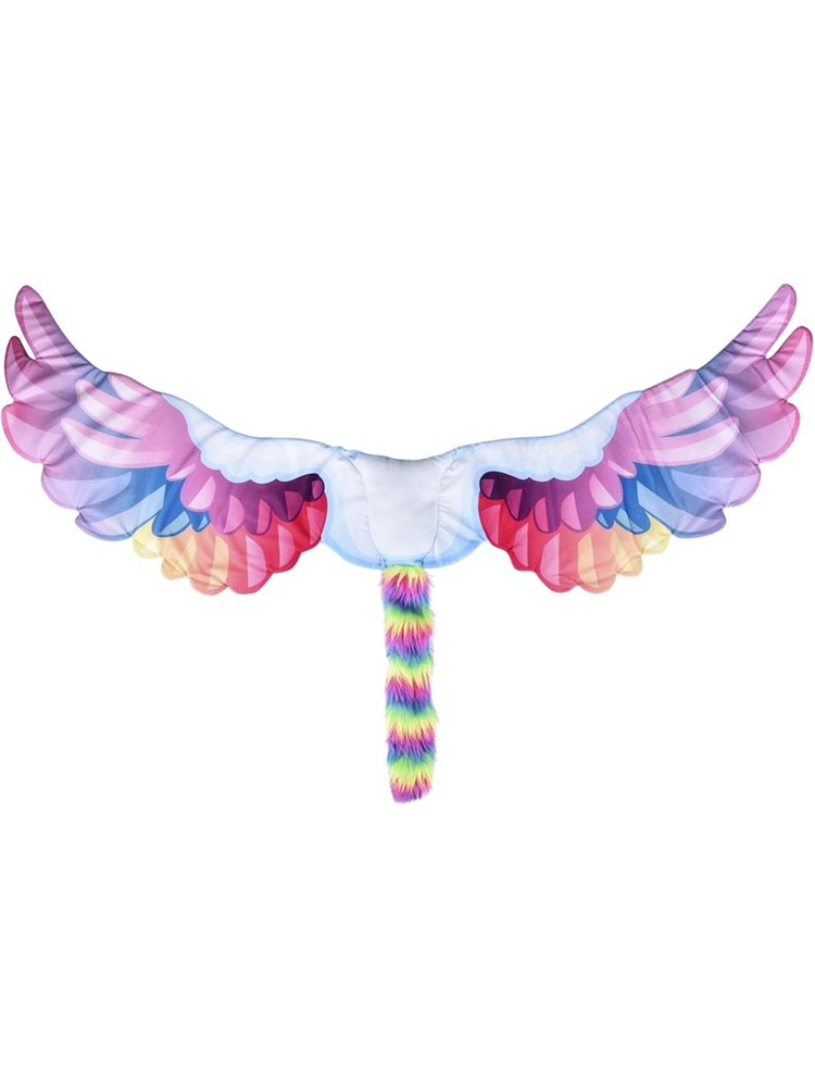 55" Soft Pegasus Wings Costume Accessory