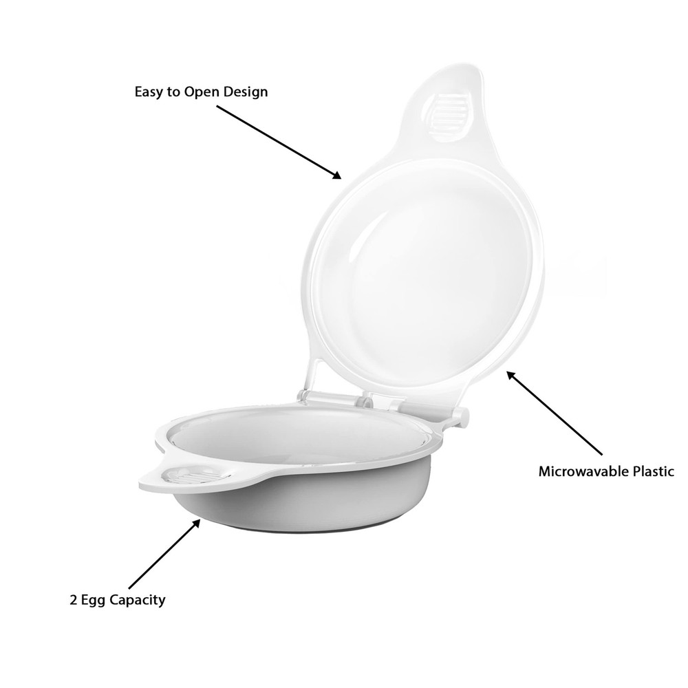 Microwave Egg Maker, a Healthy Breakfast Cooking Utensil - Kitchen Essentials...