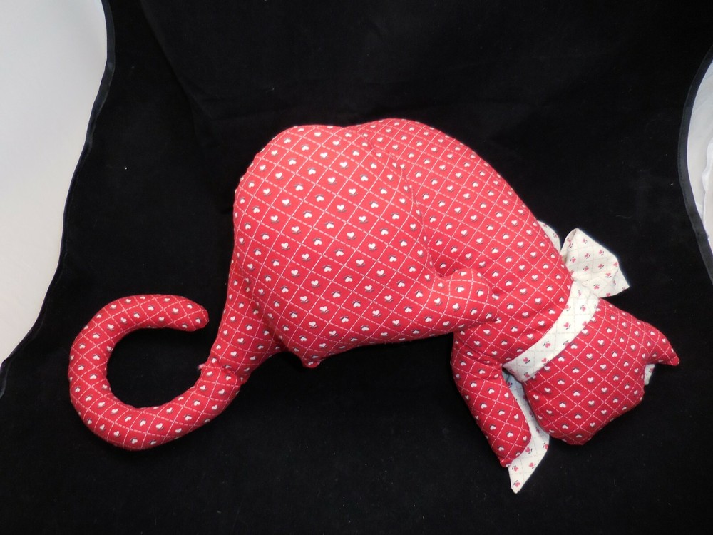 Cat Shelf Sitter Stuffed Red Calico Cat