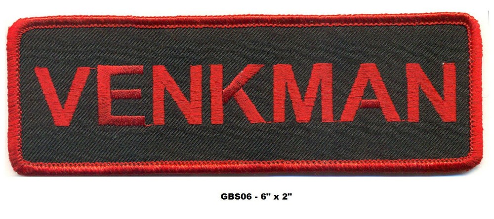 VENKMAN GHOSTBUSTERS NAMETAPE PATCH - GBS06