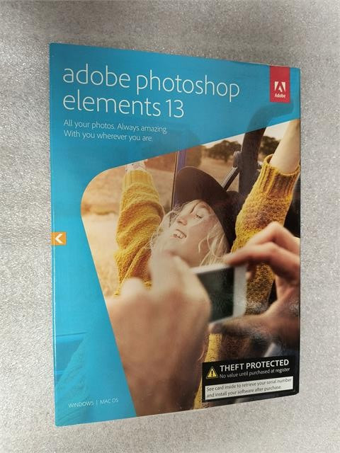 ADOBE PHOTOSHOP ELEMENTS 13 (2014, Retail) WIN/MAC
