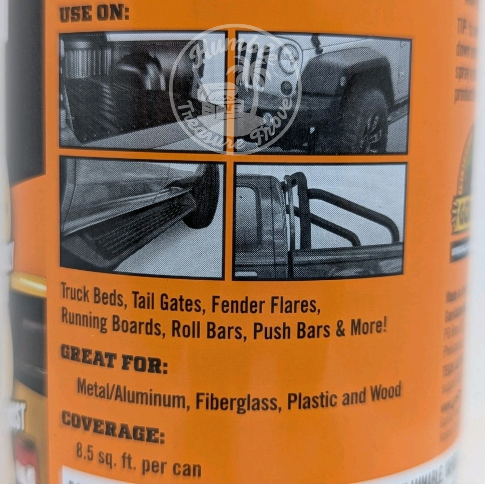 Gorilla Truck Bed Liner Coating 4x 14.3oz Aerosol Spray Case Durable Protection