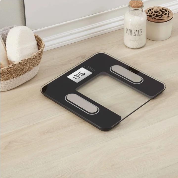 Taylor Smart Body Composition Scale Black Precision Hub App Large Display