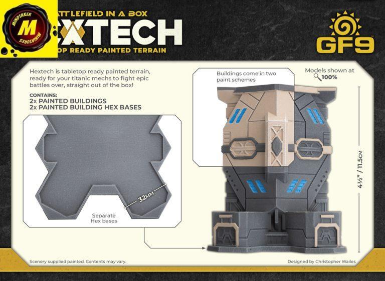 Hextech: Trinity City - TCPD Precinct x2 - GF9 HEXT05 - Battletech