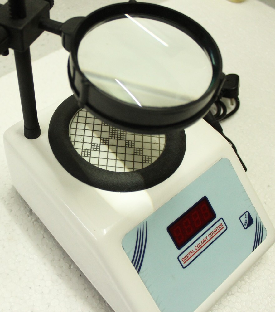 Automatic Inspection Instrument LED Lighting Digital Colony Counter