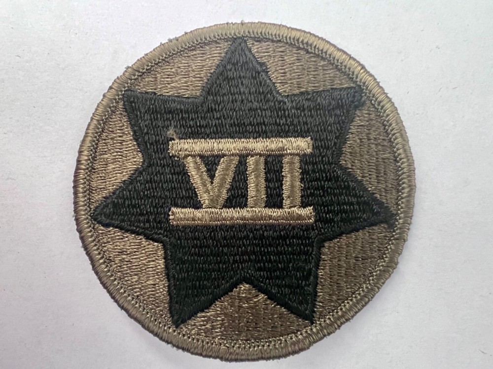 7th Corps Subdued US Army Patch