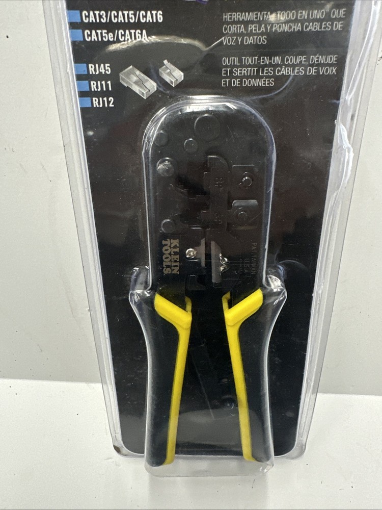 Klein Tools VDV226-011-SEN Ratcheting Data Cable Crimper/Stripper/Cutter