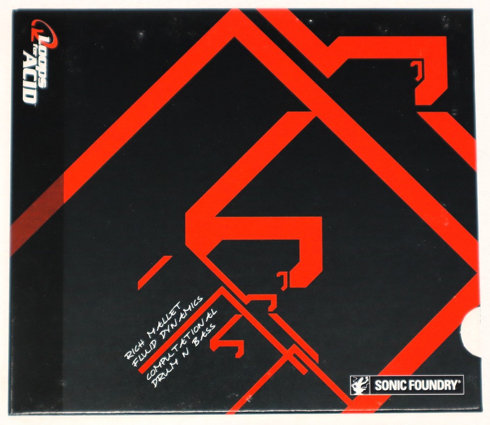 Sonic Foundry Computational Drum N Bass Loops For Acid Sound Library/Sampling CD