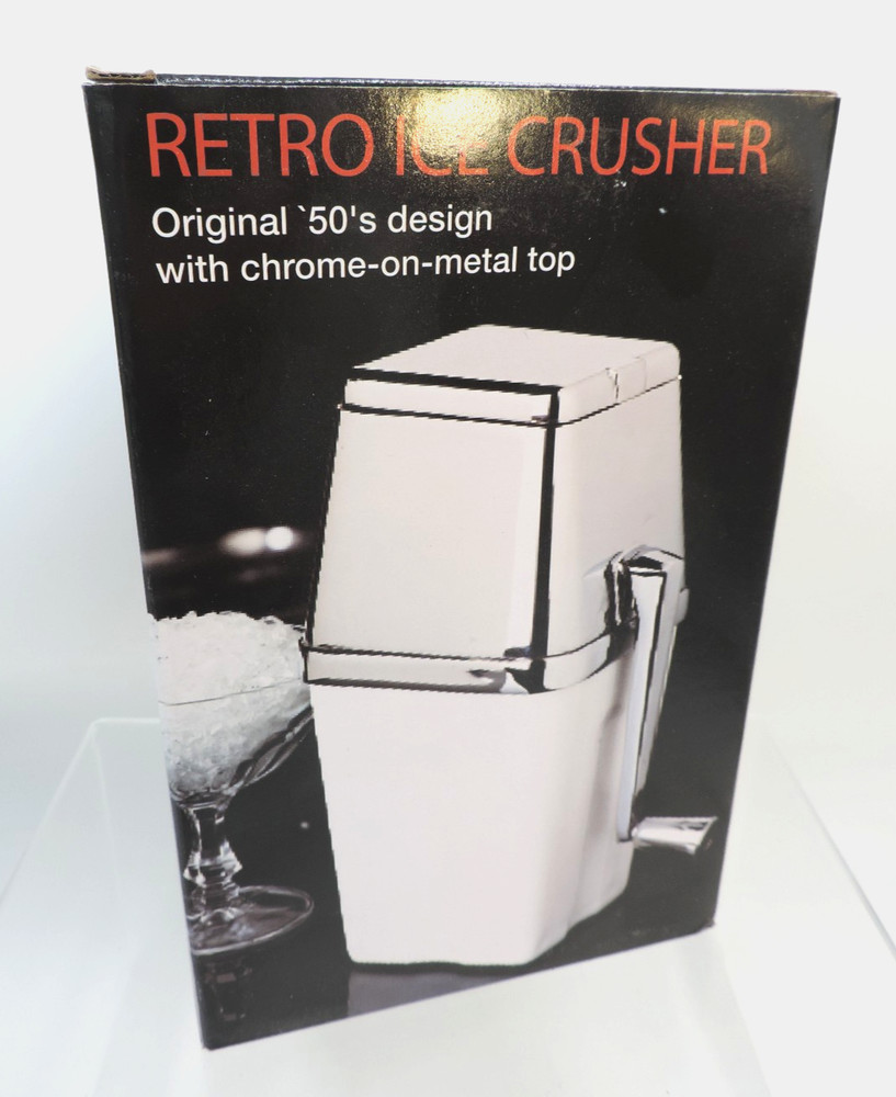 Metrokane Retro Ice Crusher / Open Box