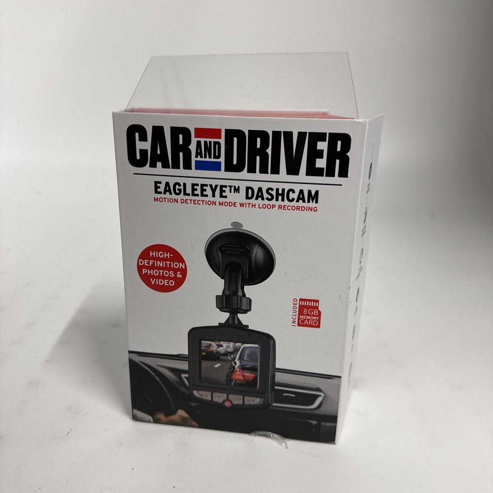 Dashcam - Car and Driver - Eagle eye New Open Box