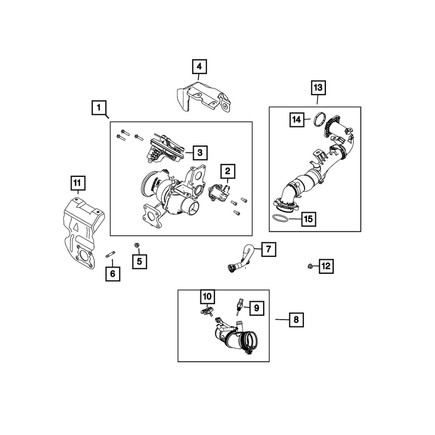 Mopar 68418084AA Engine Cylinder Head Nut