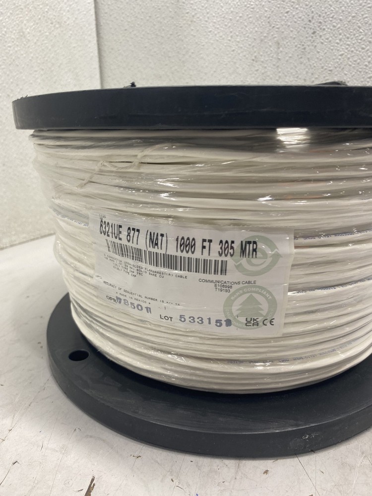 Belden 6321UE 1000' Cable 305 MTR