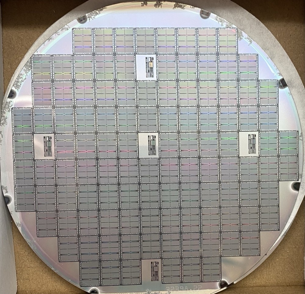 1989 Texas Instruments High Speed Communication Chip 4” Wafer