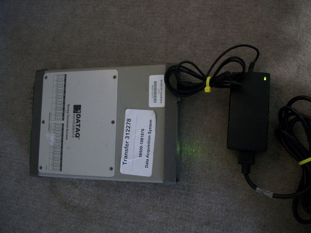 DATAQ INSTRUMENTS MODEL DI718BX DATA LOGGER 1-16 CHANNEL WITH POWER SUPPLY