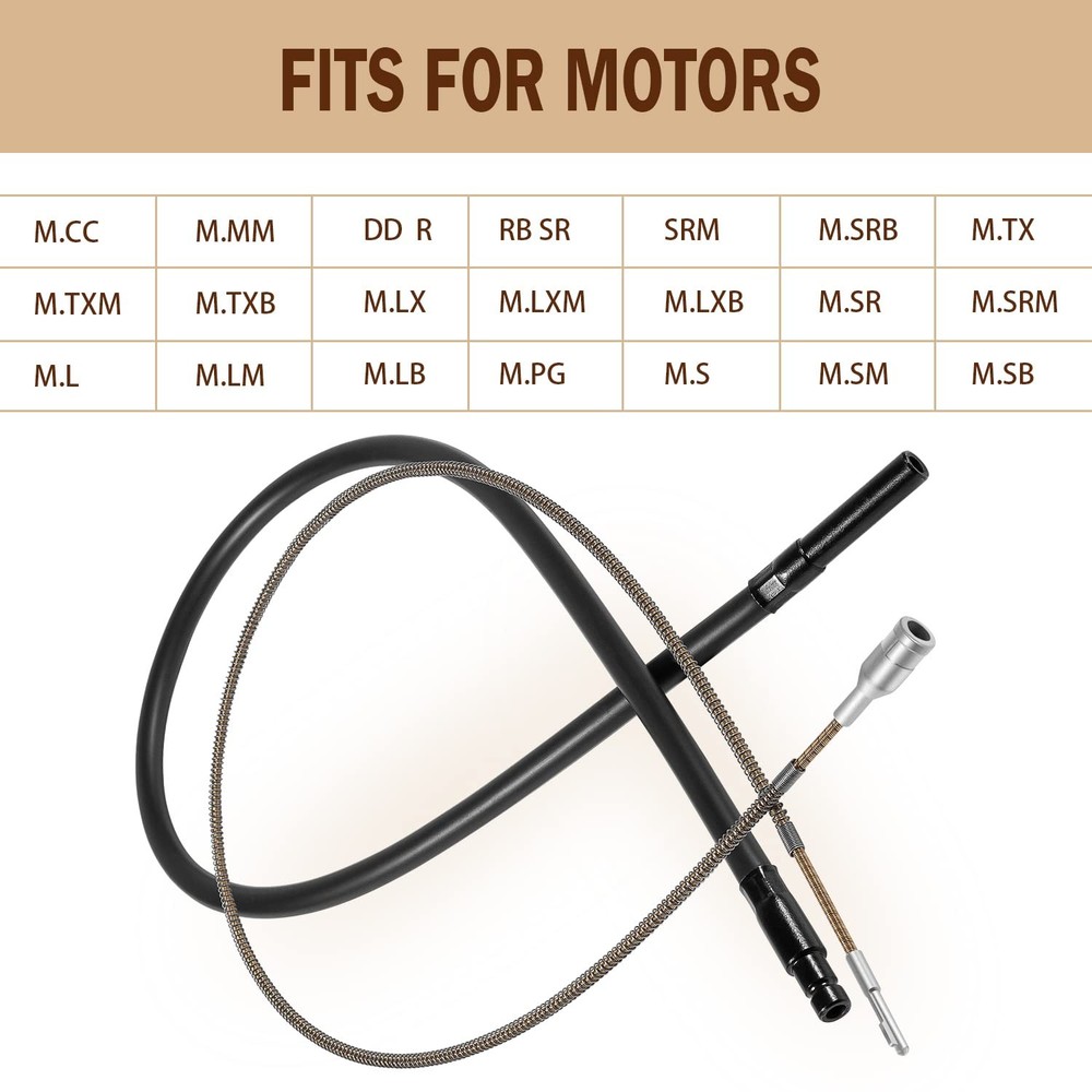 Replacement for Foredom Flexshaft Inner Shaft & Outer Sheath Set for CC LR S ...