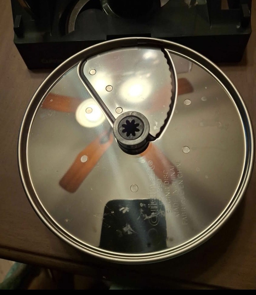 Cuisinart Food Processor FP-13SC Storage Case & Disc Blades Stem Attachments 6pc