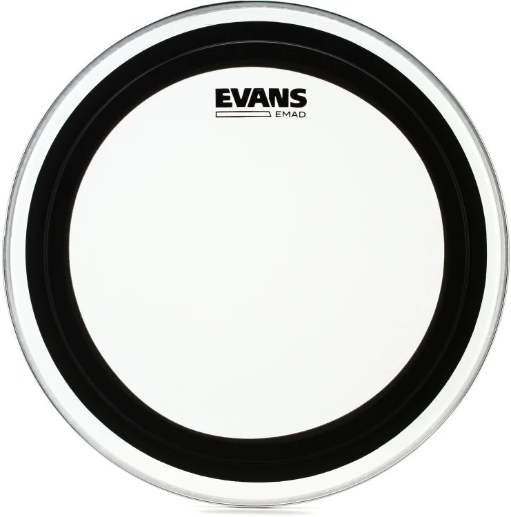 Evans EMAD Clear Drumhead - 16" - Tom Hoop
