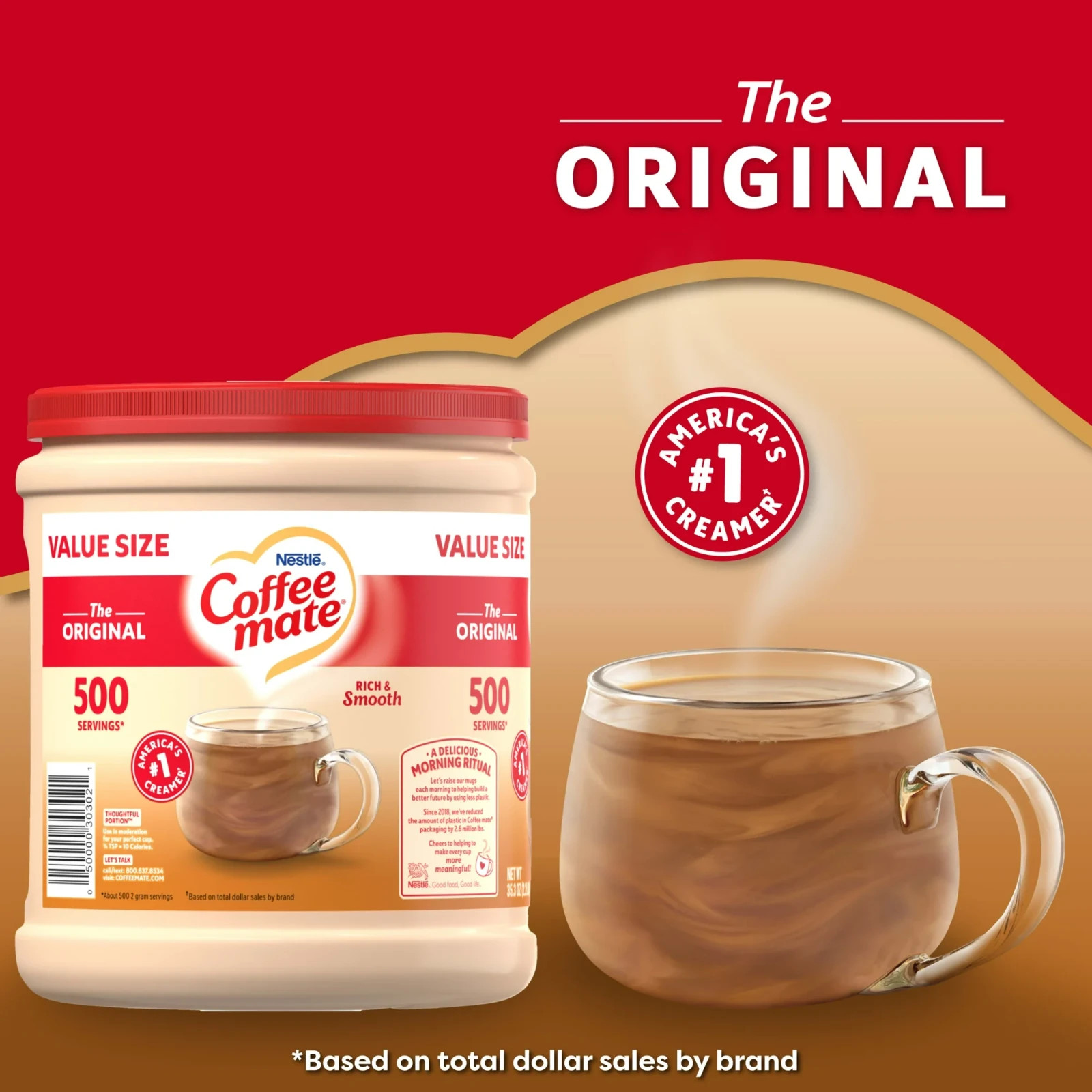 Coffee mate Original Powder Coffee Creamer, 35.3 oz-Free Shipping