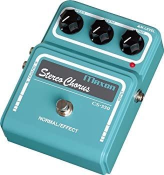 Maxon Stereo Chorus Guitar Effect Pedal CS550 Used