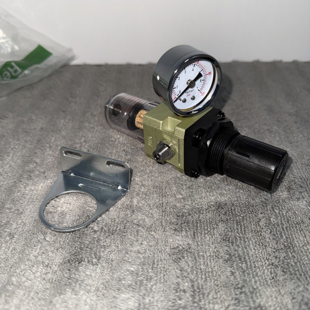 Air Pressure Regulator Compressor Moisture Trap Filter Oil Water Separator