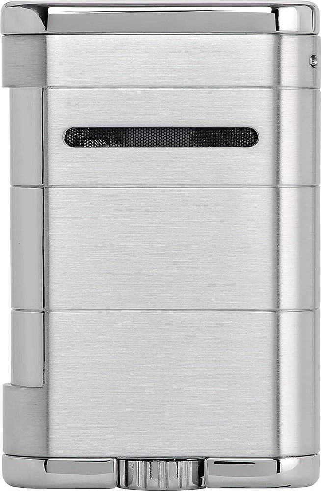 XIKAR Allume Triple Jet Tabletop Lighter, Silver