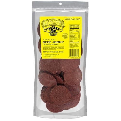 Old Trapper Double Eagle Beef Jerky, Teriyaki Assorted Flavor Names , Sizes