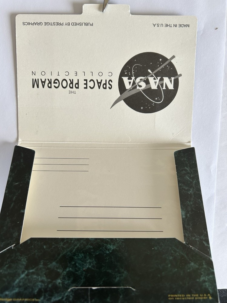 NASA - The Space Program Collection 11 Prints ONLY - Incomplete - Post Card USA