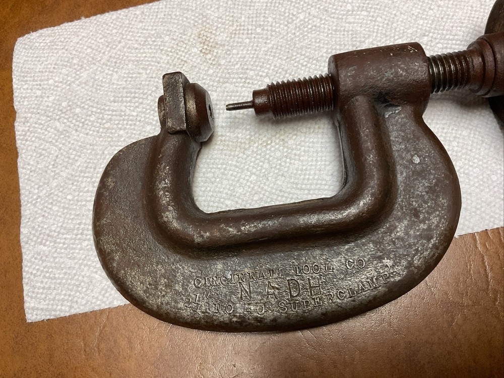 Cincinnati Tool Co 2 1/4. #40 SUPERCLAMP.