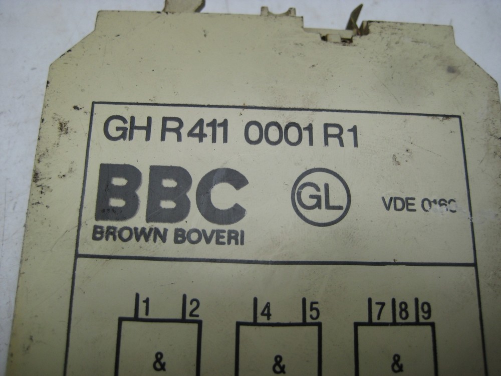 BROWN BOVERI 4110001R1 DELAY MODULE UNMP