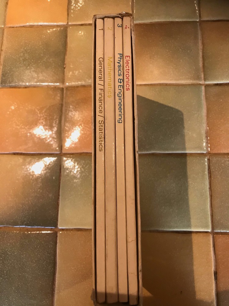 Sinclair Cambridge Programmable Calculator & Program Library books