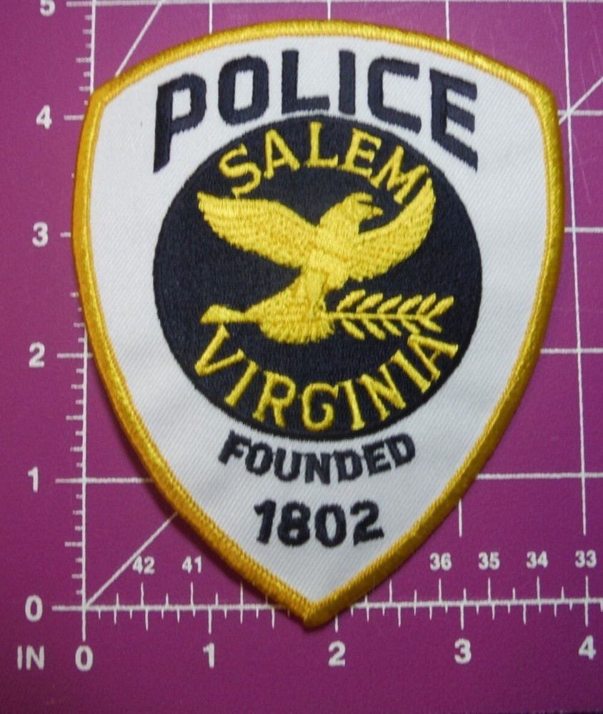 Salem Virginia police patch (E)