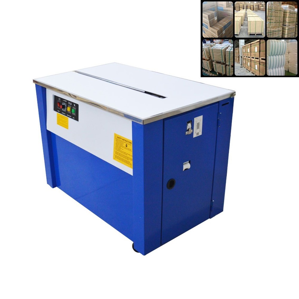 Semi-Automatic High Table Strapping Machine Wrapping Machine Packaging110V1.5m/s