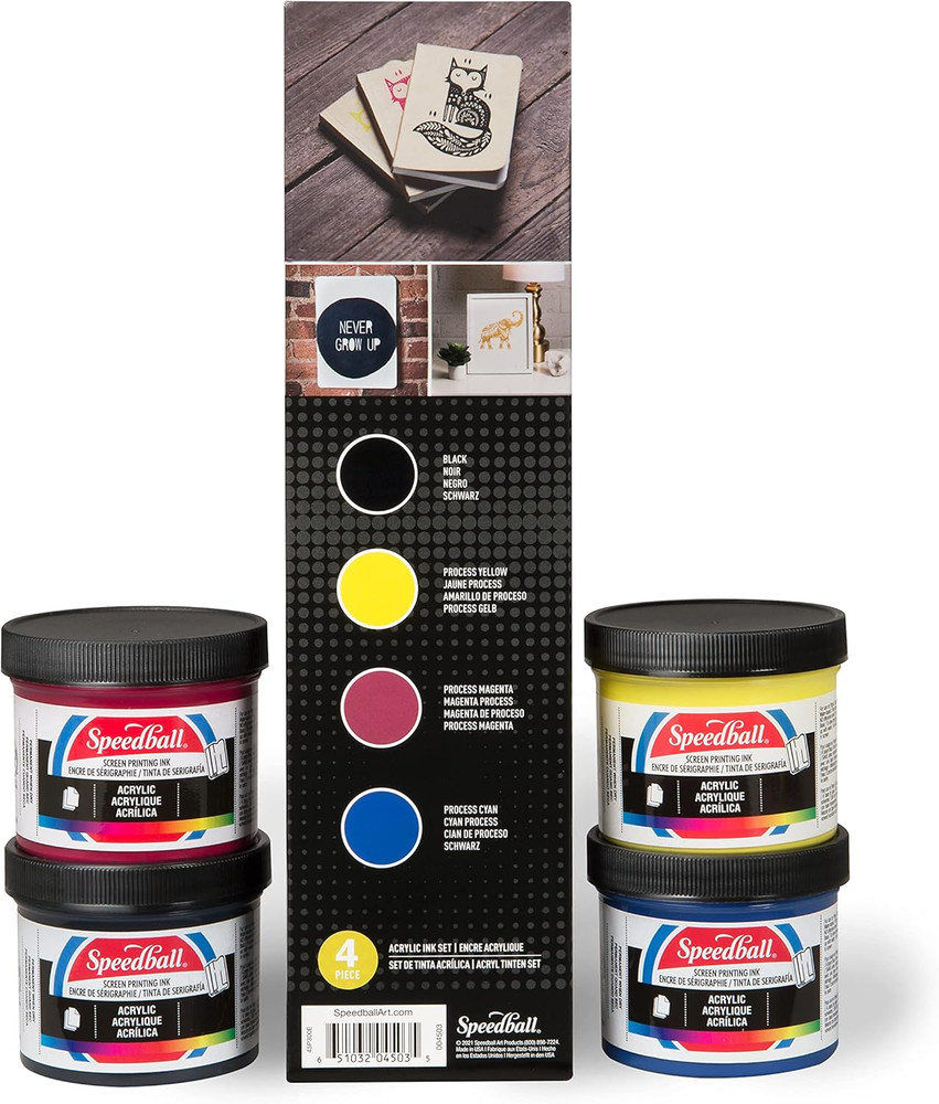 Acrylic Screen Printing Ink Starter Set (4503)
