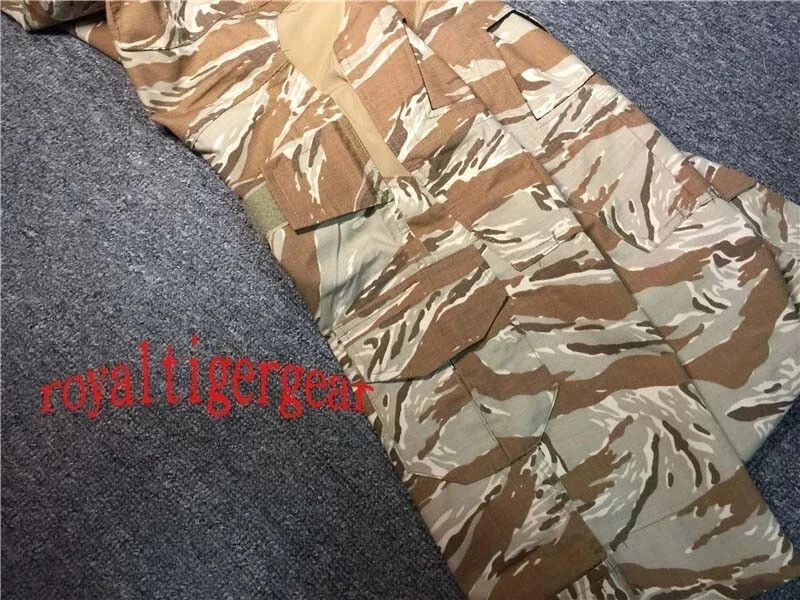 Desert Tiger Stripe Camo Tactical Combat Pants Trousers Suit Uniform Bottom Gen3