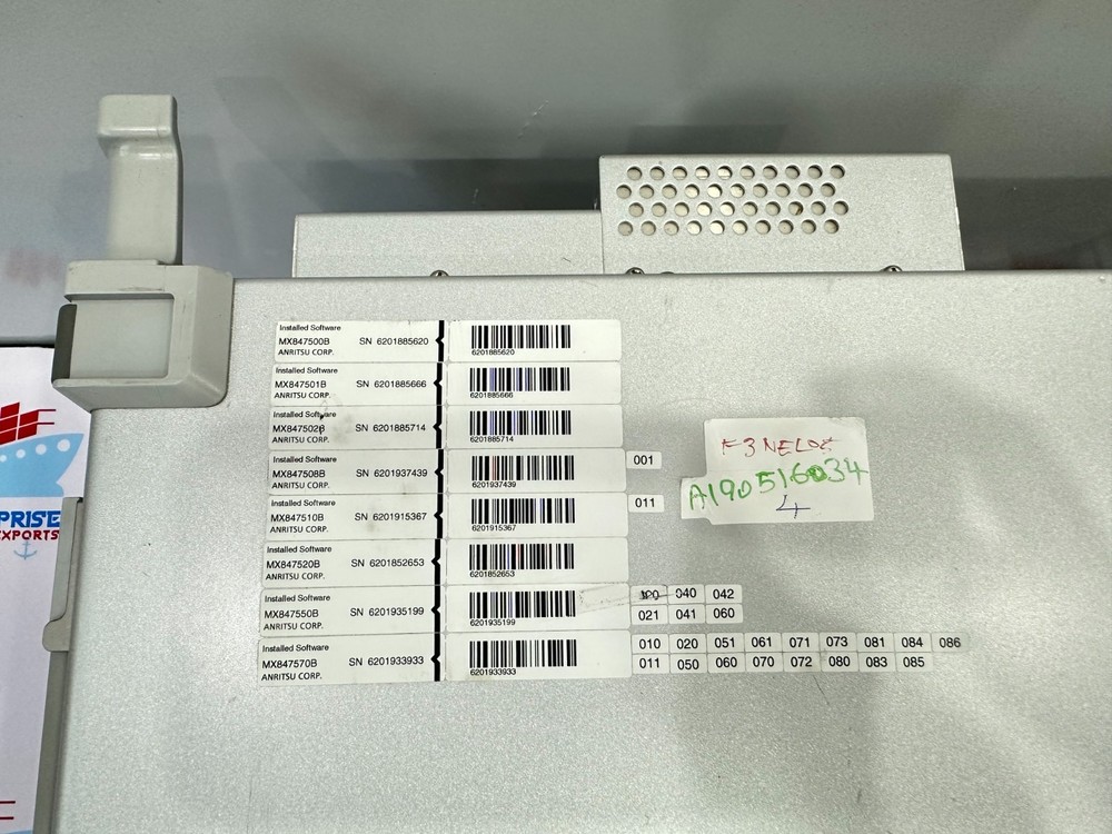 Anritsu MD8475B Signalling Tester (Base Station Simulator)