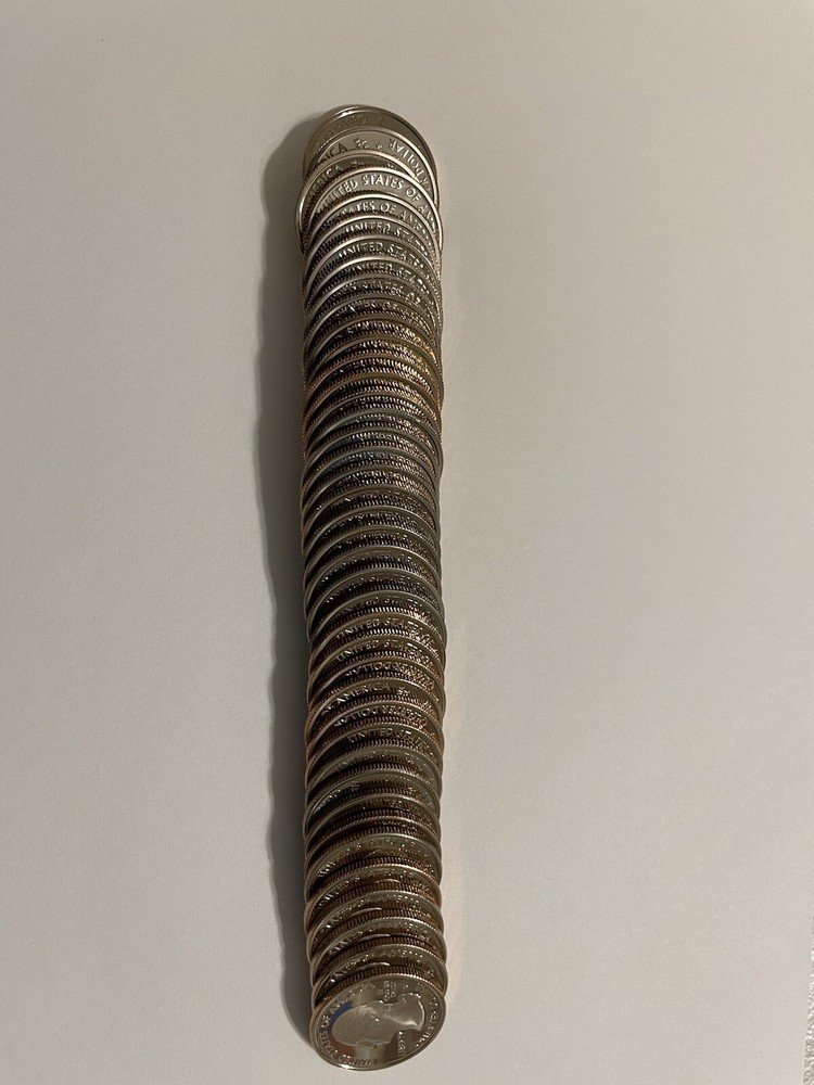 1999-2009 S -40 Different Proof State Quarters Clad Roll some toning Read below