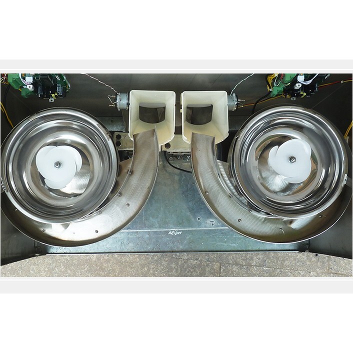 Powder Particle Spiral Down Type 100G Double Filling Without Packaging Machine