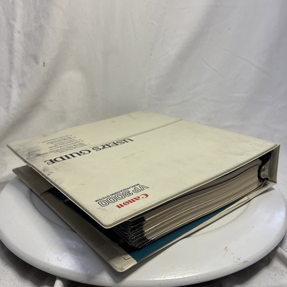 Vintage Canon VP3000 Computer Manual