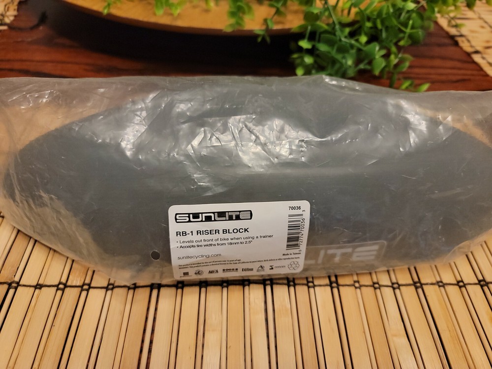Sunlite RB-1 Bicycle Forza Riser Block Gray