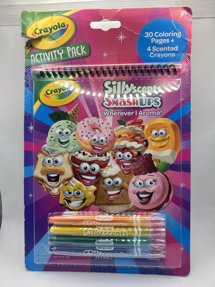 Crayola Activity Pack Sillyscents Smashups - Packaging Damaged
