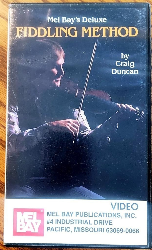 Deluxe Fiddling Method Mel Bay VHS Tape N